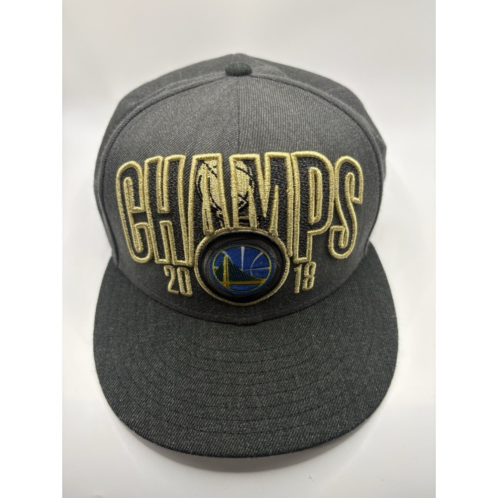 Golden State Warriors 2018 NBA Finals Champions New Era 9Fifty Snapback Hat Cap